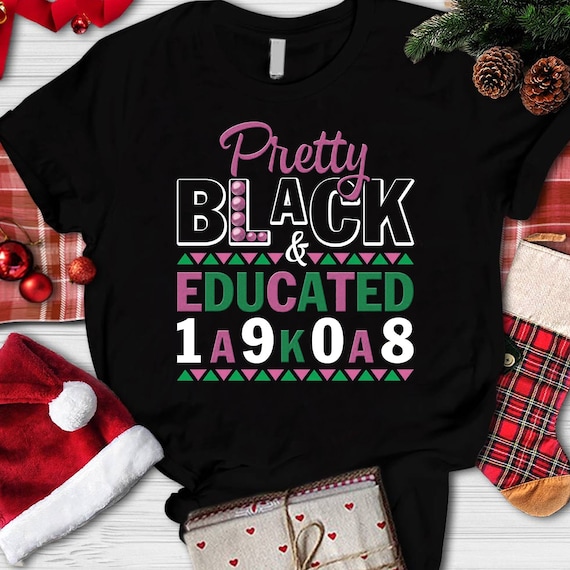 Educated T-shirt Aka Shirt Black 