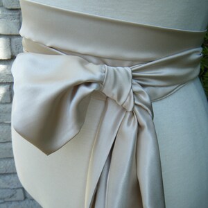 Various Shades Satin Sash, Various Way to Tie - Etsy