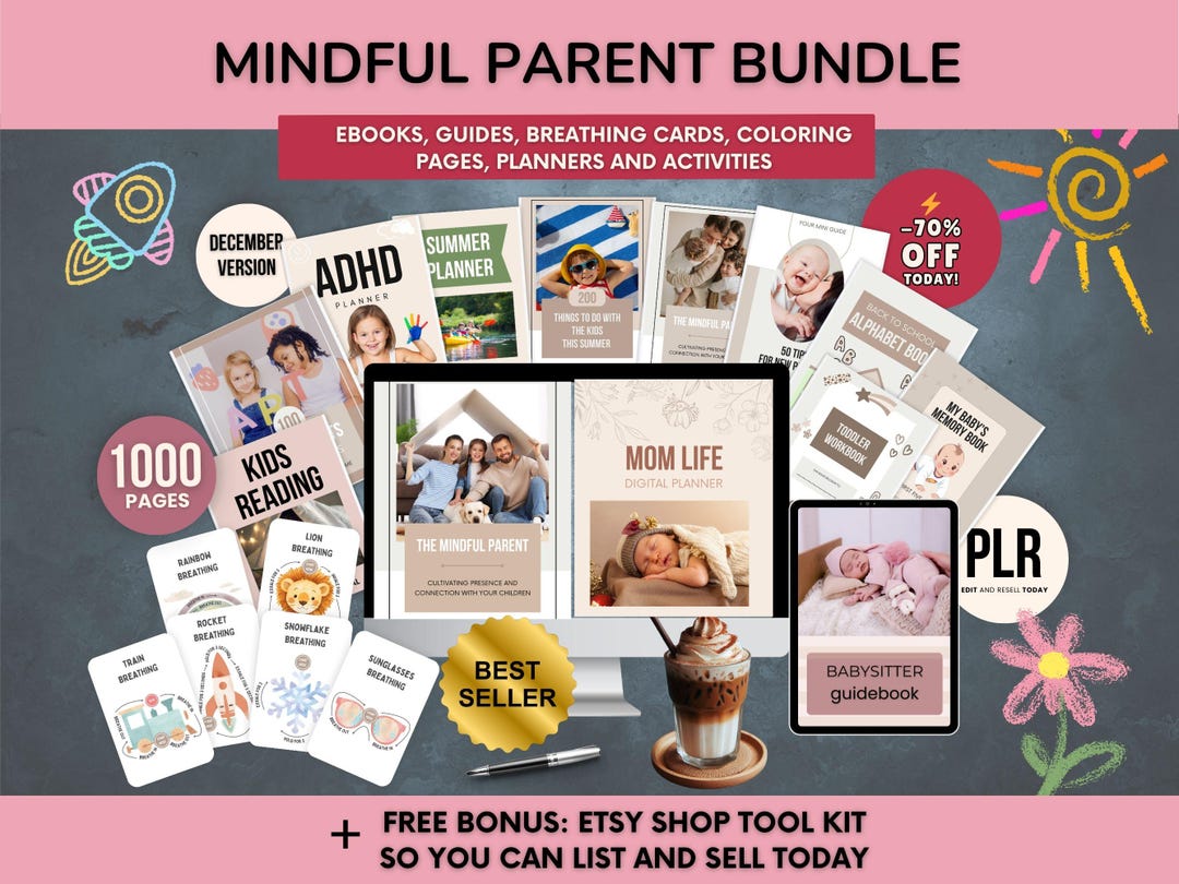 Ultimate Parenting Bundle, Kids Educational Resources, DFY Parenting ...