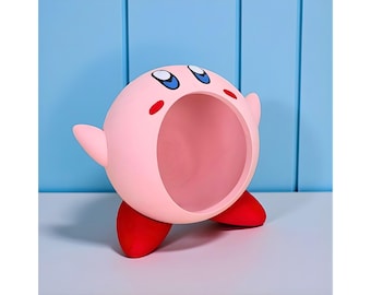 Kirby Box, Flower Pots, 3D Printed Pen Holder, Anime Figure Storage Box