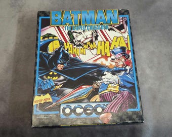Vintage Batman The Caped Crusader 1988 Ocean Software Amstrad CPC 3 Inch Disc Boxed Retro Game