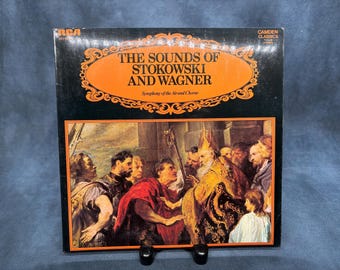The Sounds of Stokowski and Wagner – Symphony of the Air & Chorus | RCA Camden Classics Stereo LP