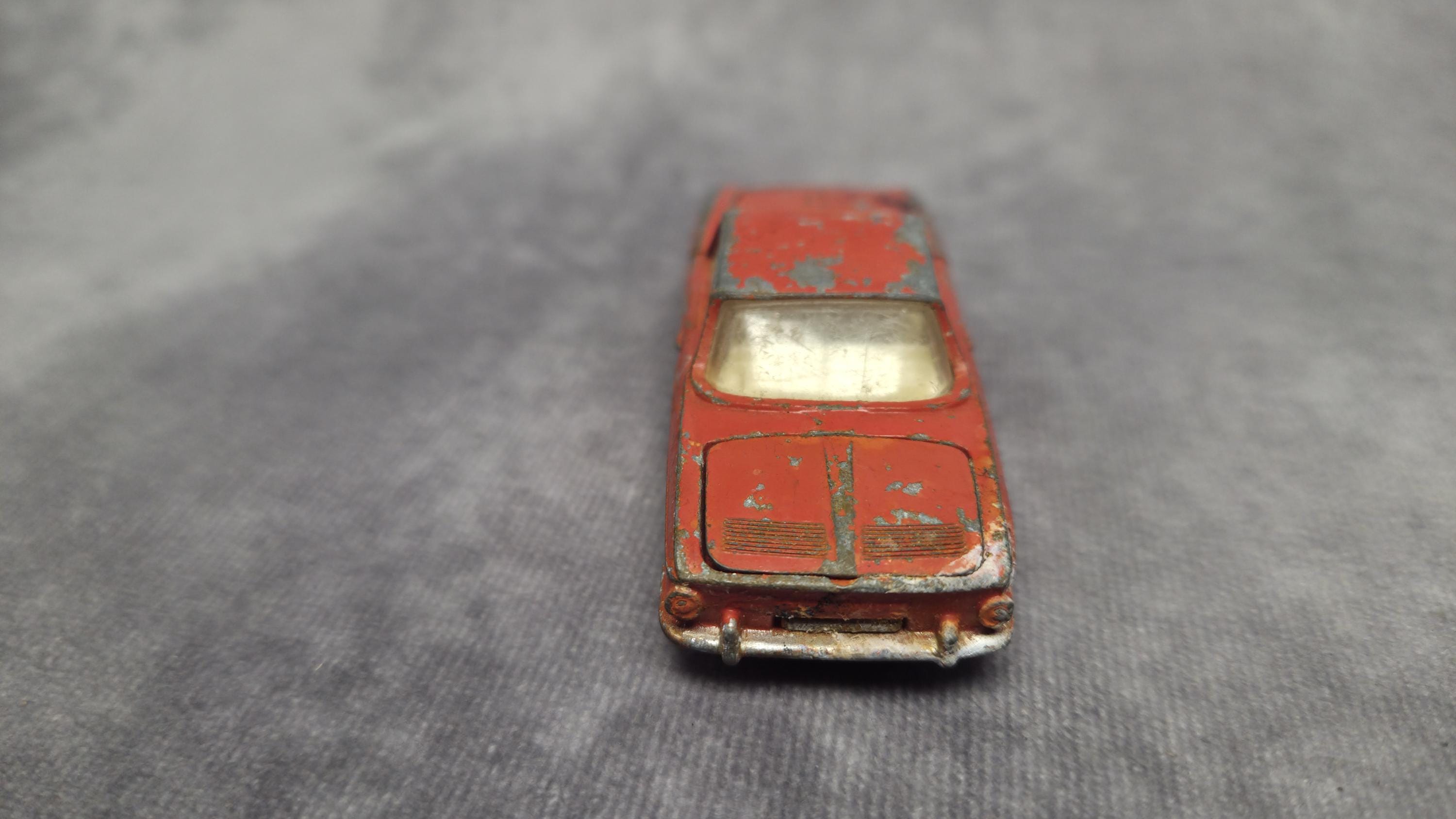 Vintage Corgi Toys VW 1500 Karmann Ghia Diecast Car • 1960s Red
