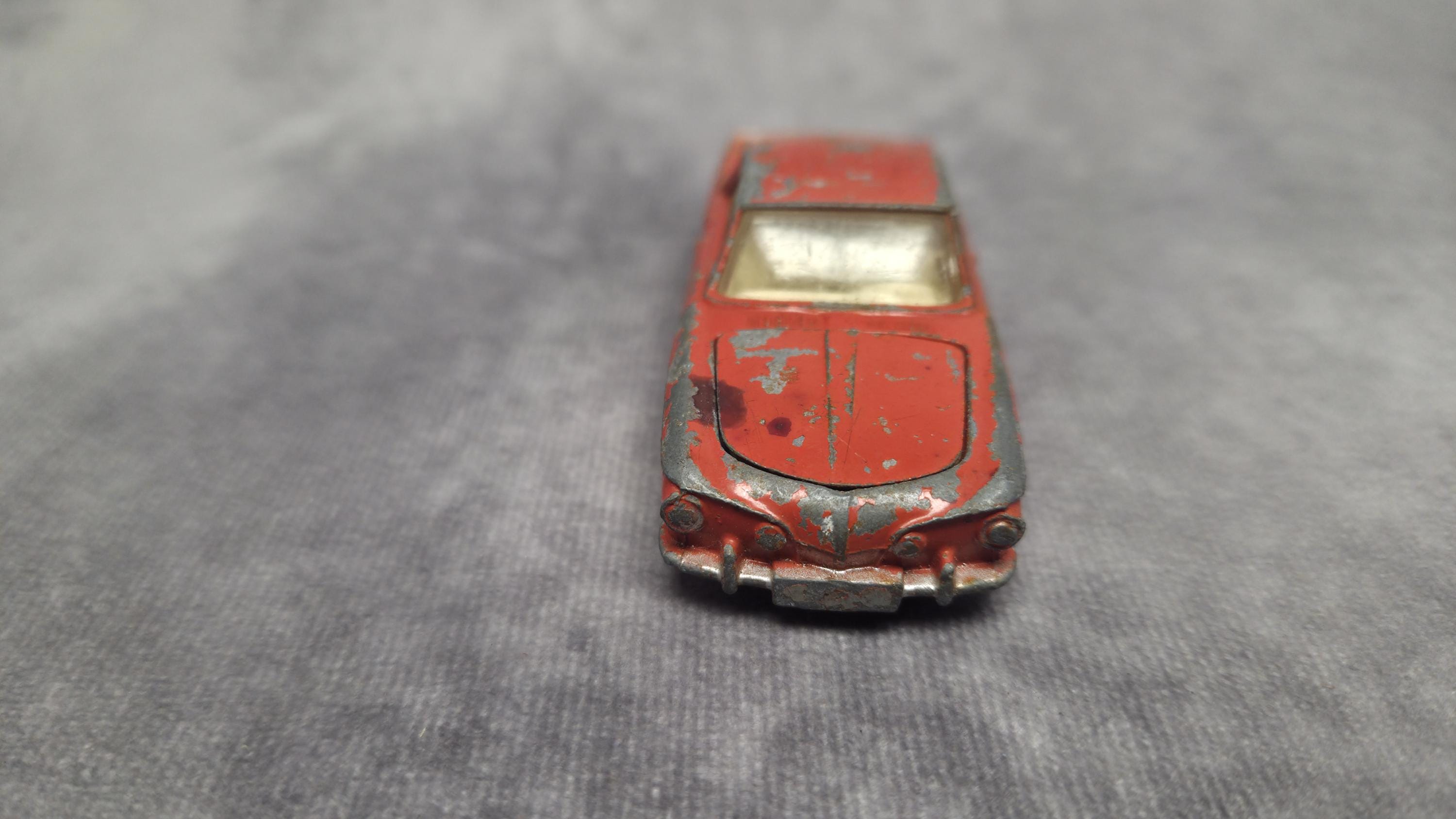 Vintage Corgi Toys VW 1500 Karmann Ghia Diecast Car • 1960s Red