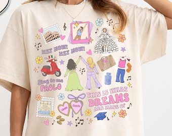 This Is What Dreams Are Made Of Shirt, Retro Lizzie McGuire Shirt, Disney Channel Shirt, Y2K Disney Girl Trip Shirt, Comfort Colors