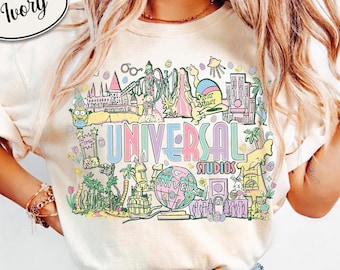 Vintage Retro Universal Studios Shirt, Universal Orlando Trip 2026 Shirt, Family Vacation Shirt