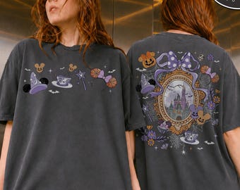 Coquette Bow Walt Disney World Halloween Shirt, Magic Kingdom Castle Tee, Spooky Season Tees , Comfort Colors Girls Trip Matching Gift 2026