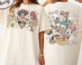 Disney Fiesta Shirt, Mickey Mouse Mexican Sombrero Cinco De Mayo Tee