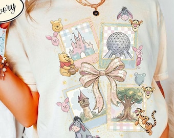Disney Epcot Winnie The Pooh Shirt, Pooh and Friends Shirt, Disneyland Shirt, Disney Trip Shirt
