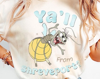 Princess and the Frog Ray Shreveport Comfort Colors Tee