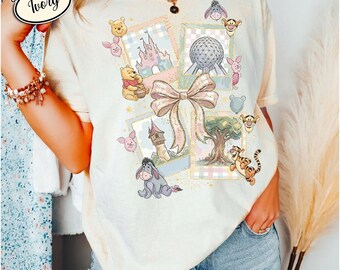 Disney Epcot Winnie The Pooh Shirt, Pooh and Friends Shirt, Disneyland Shirt, Disney Trip Shirt