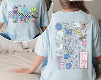 Disney Monsters Coquette Bow Shirt, Monsters Inc Shirt, Disney Trip Shirt, Disneyland Shirt