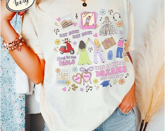 This Is What Dreams Are Made Of Shirt, Retro Lizzie McGuire Shirt, Disney Channel Shirt, Y2K Disney Girl Trip Shirt, Comfort Colors