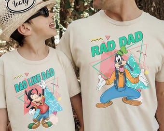 Disney Goofy And Max Goofy Shirt, Dad And Son Shirt, Fathers Day Shirt, Disney Trip Shirt