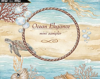 Natural Ocean Elegance mini Sampler