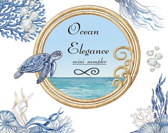 Ocean Elegance Blue Mini Sampler