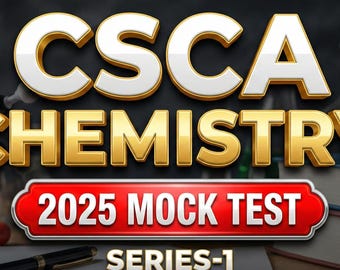 Preparación para el examen de química CSCA / Términos científicos en inglés y chino 2025 / Examen simulado real con respuestas / Para estudiantes de MBBS e ingeniería en China
