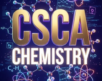 Preparación para el examen de química de la CSCA, serie 3 / Basado en el programa oficial / Términos en inglés y chino / Guía de estudio completa / Para MBBS e ingeniería