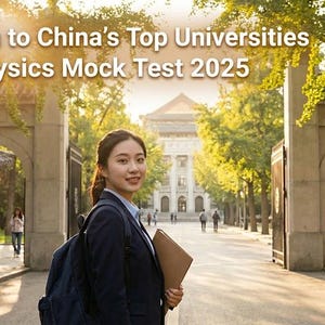 CSCA Physics Mock Test Vol. 3| Chinese English Bilingual  Editions| Full Solutions | Study In China  | China Scholarship | for engineering