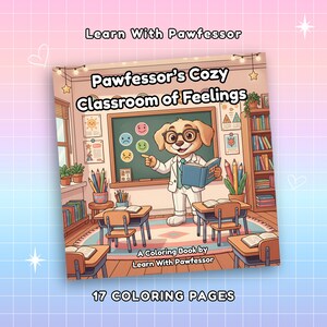 Livre de coloriage de sentiments pour les enfants | Coloriages faciles et audacieux | Soulagement du stress et activités calmes, PDF imprimable et procréation Ipad