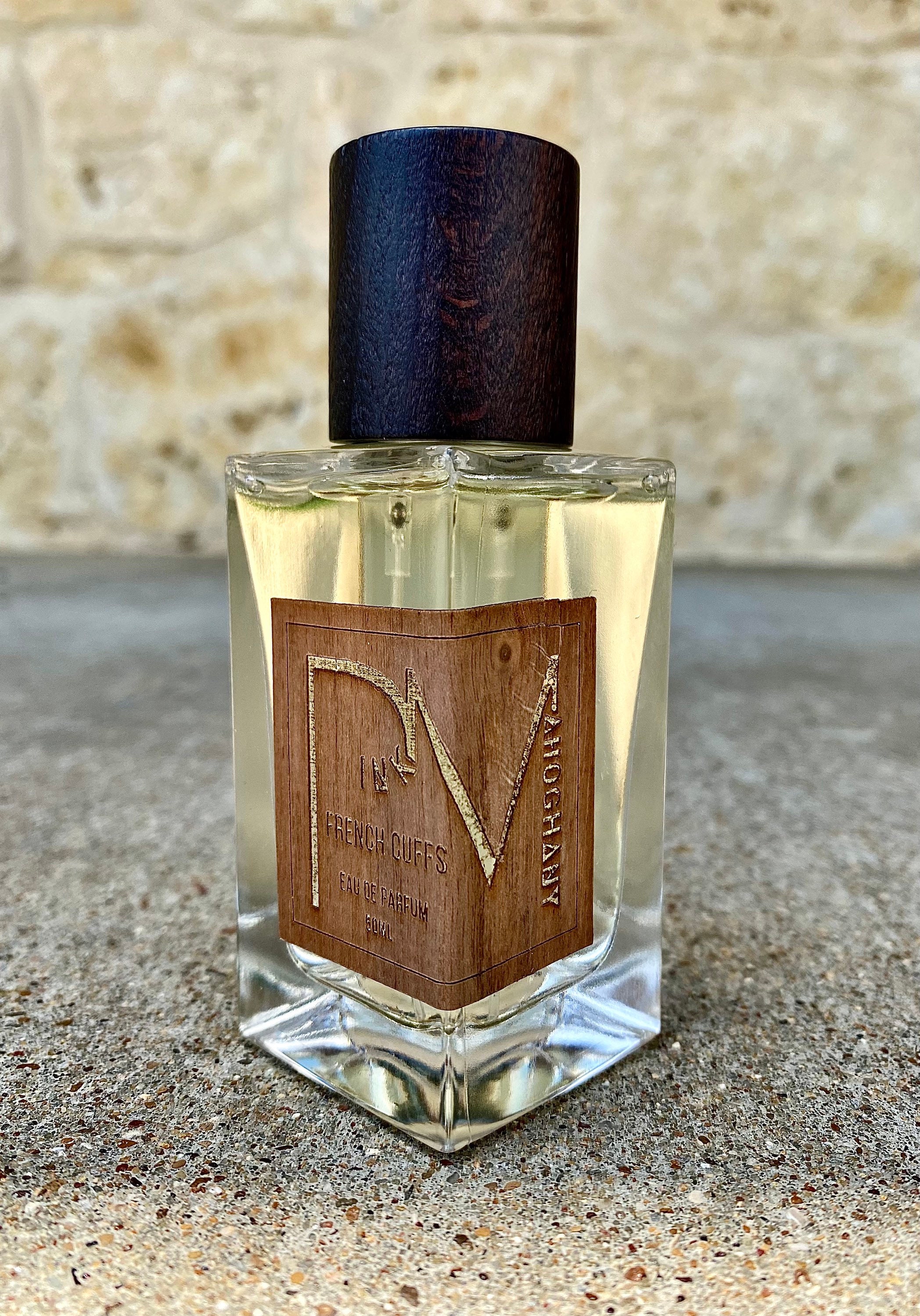 50ml French Cuffs Perfume for Men: Smoky. Woody. Resinous. 