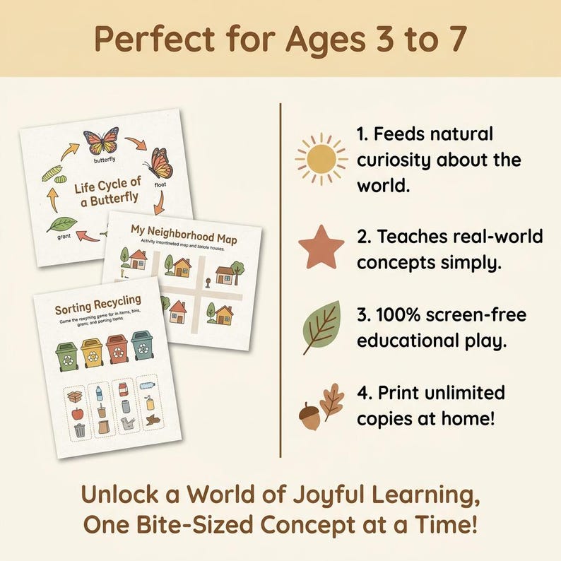 Printable Science Items Kids Science & Discovery Printables | Human Anatomy, Space, Weather and ...