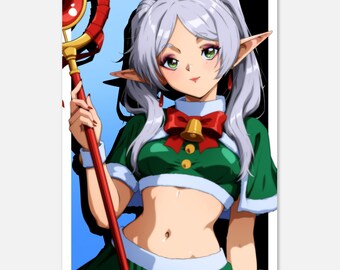 Frieren the Christmas elf