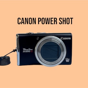【美品】　Canon PowerShot SX200IS ブラウン　作例あり Powershot Sx200 - Etsy
