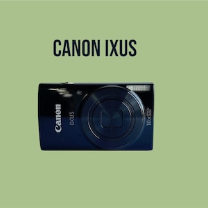Canon IXUS 180 Wi-Fi — Digitalkamera, Vintage Kompakt, 20 MP