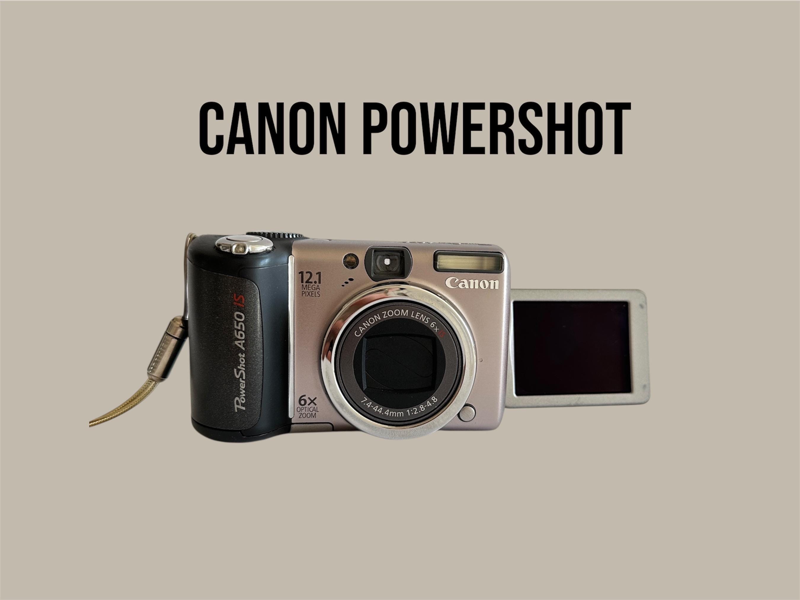 Digital Camera Canon Powershot A650 IS — 12.1 MP Vintage Compact