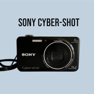 Fotocamera digitale compatta Sony Cyber-shot DSC-WX80 da 16 MP, zoom 5×, Wi-Fi