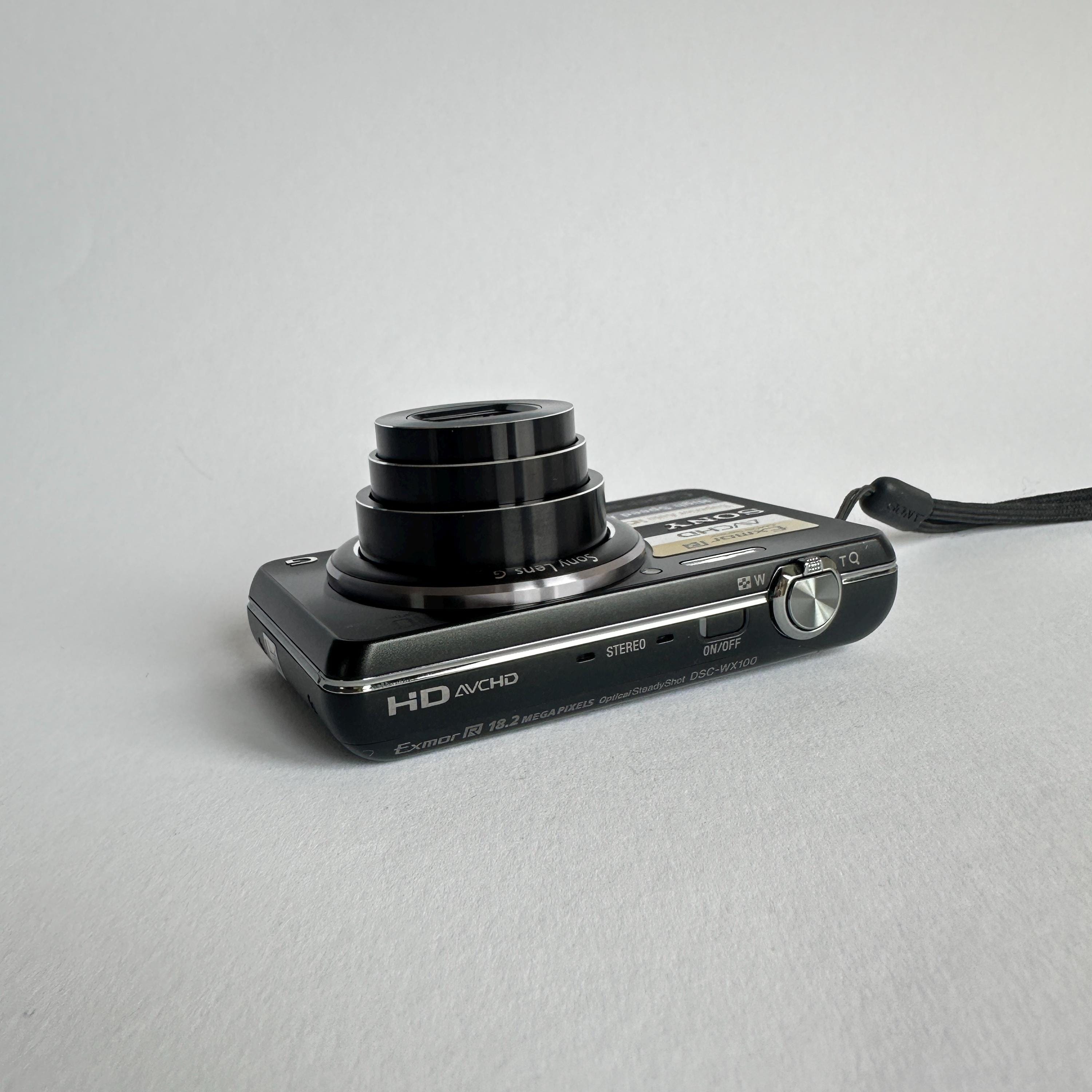 Digital Camera, Sony Cyber-shot DSC-WX100 — 18.2 MP Compact, 10 
