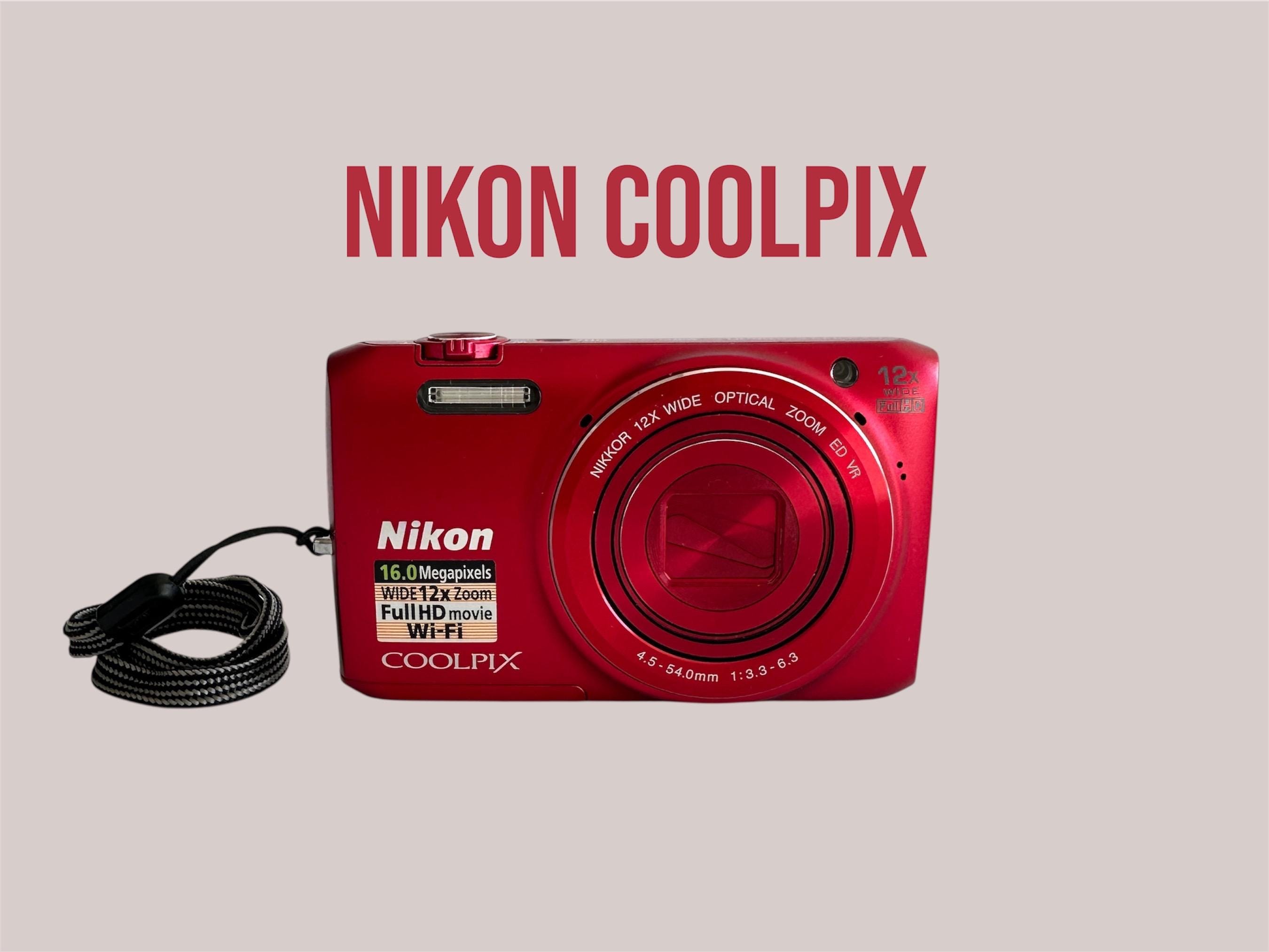 NIKON COOLPIX S6800 コンパクトデジタルカメラ レッド COOLPIX S6800 - 概要 | コンパクトデジタルカメラ | ニコン