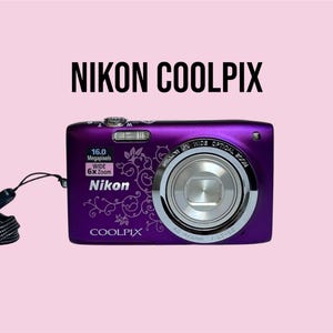 デジタルカメラ Nikon Coolpix S2700 – 16MP コンパクトデジタルカメラ、パープル
