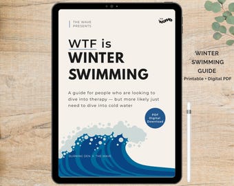 Winter Swimming & Cold Plunge Guide | Ice Tube, Ice Bath, Cold Shower Protocol | Cold Water Therapy | Ice Swimming Challenge and Workbook