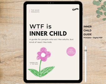 Inner Child Guide PDF, Inner Child Workbook, Trigger Worksheet, Inner Child Journal, Inner Child Workbook Digital, Inner Child Worksheet