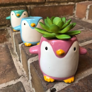 Penguin Succulent Planter image 1