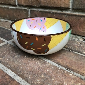 Personalized Ceramic Ice Cream Bowl image 7