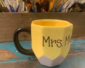 Personalized Teacher Mug