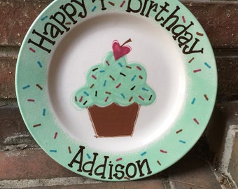 Personalized Birthday Plate