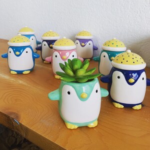 Penguin Succulent Planter image 3