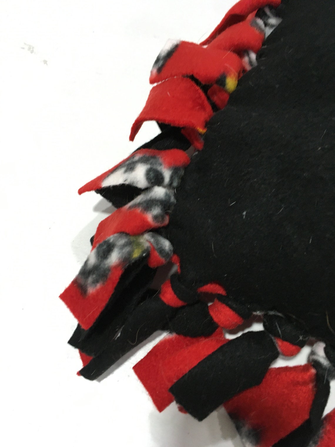 Fleece Tied Dog Bed Etsy