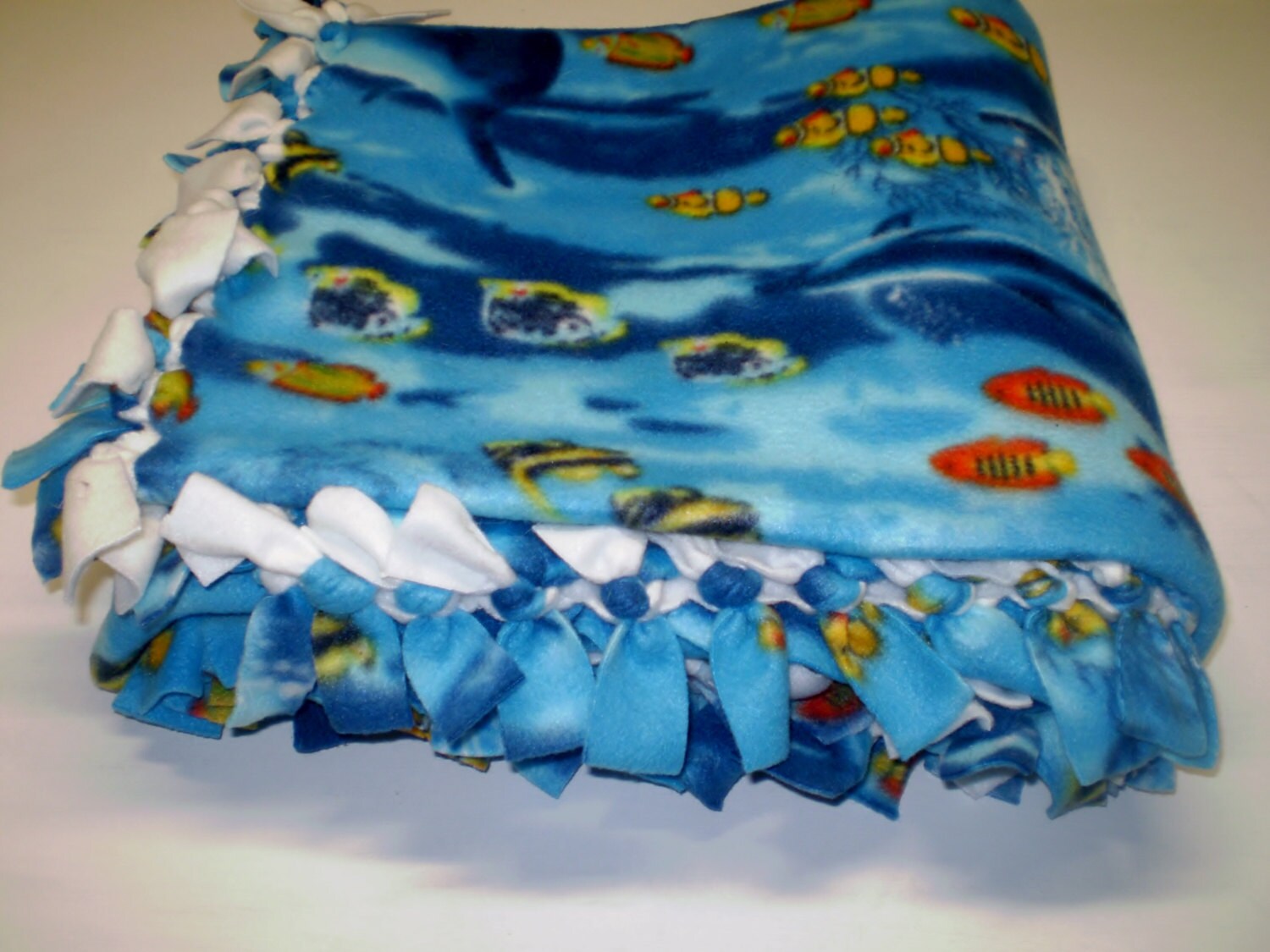 Fish Fleece Blanket Warm Winter Heavy Throw Etsy