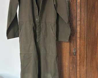 Mono de trabajo militar del ejército holandés, color verde oliva (talla 46 M)