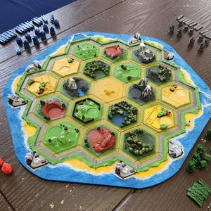 Catan Game Pieces - Etsy