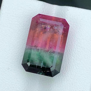 16.31 crt Bicolour  tourmaline  from Afghanistan