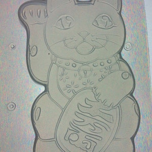 Lucky Cat Plastic Mold