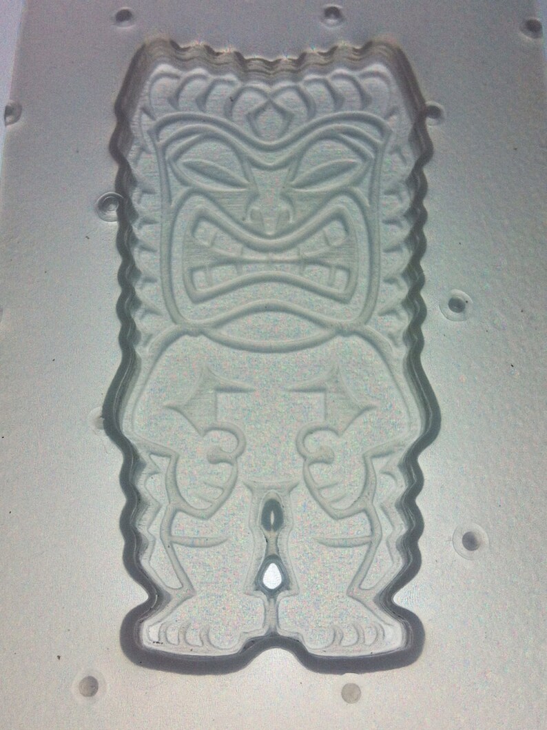 resin tiki statue