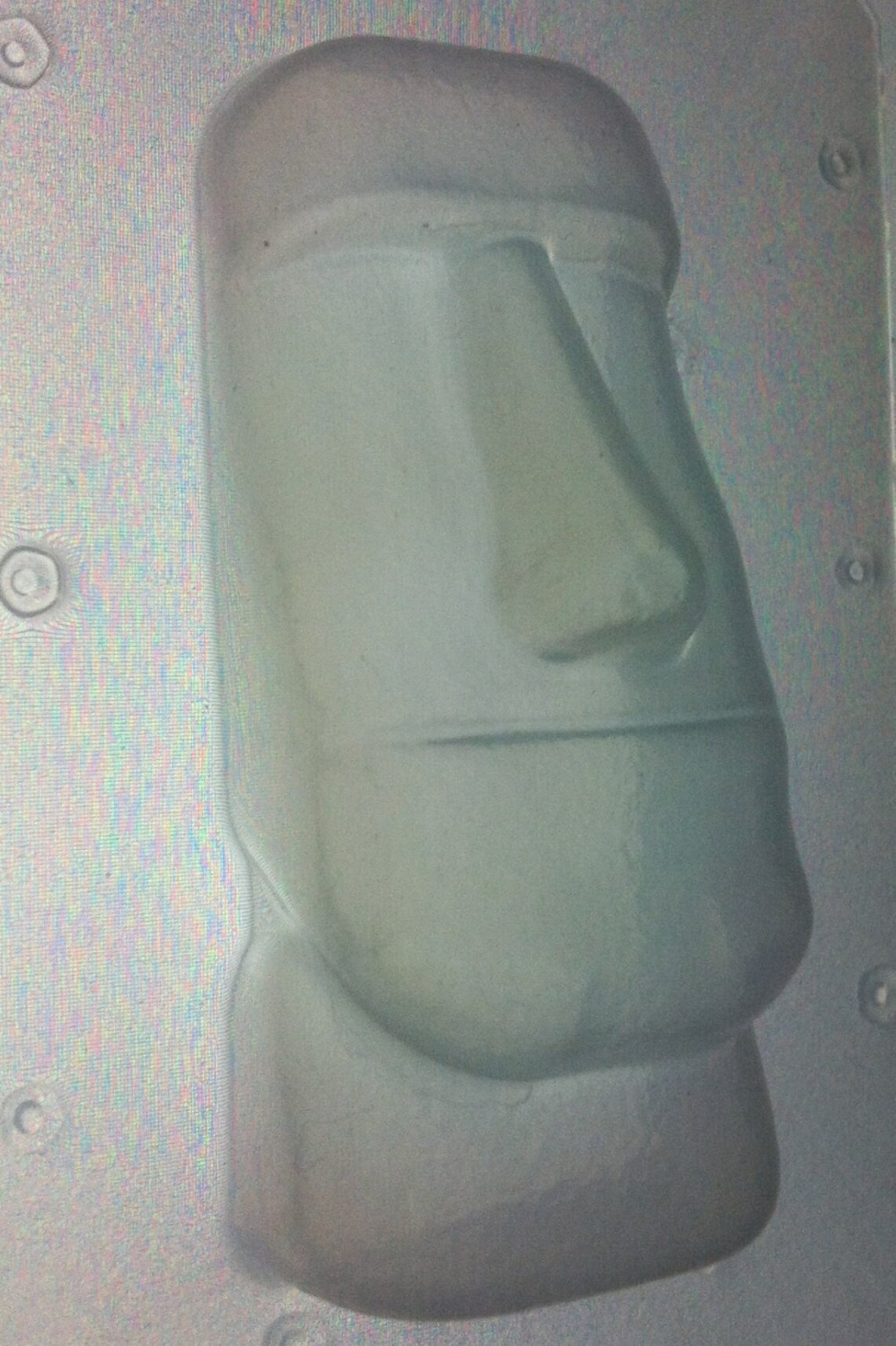 Flexible Resin Mold Tribal Moai Statue Mould Etsy