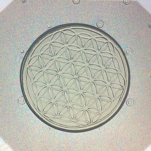 Flexible Resin Mold Sacred Geometry Flower of Life
